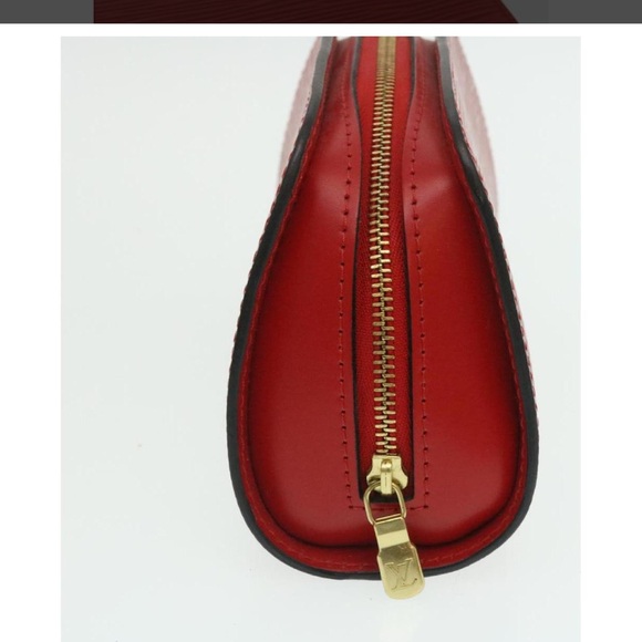 Louis Vuitton epi dauphine leather cosmetics pouch purse - Picture 3 of 12